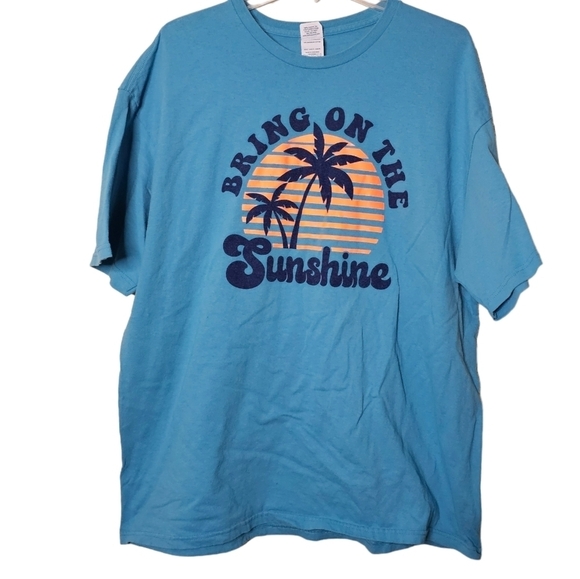 Delta Tops - Bring on the Sunshine Graphic Tee on Delta Pro Weight Size 2XL
